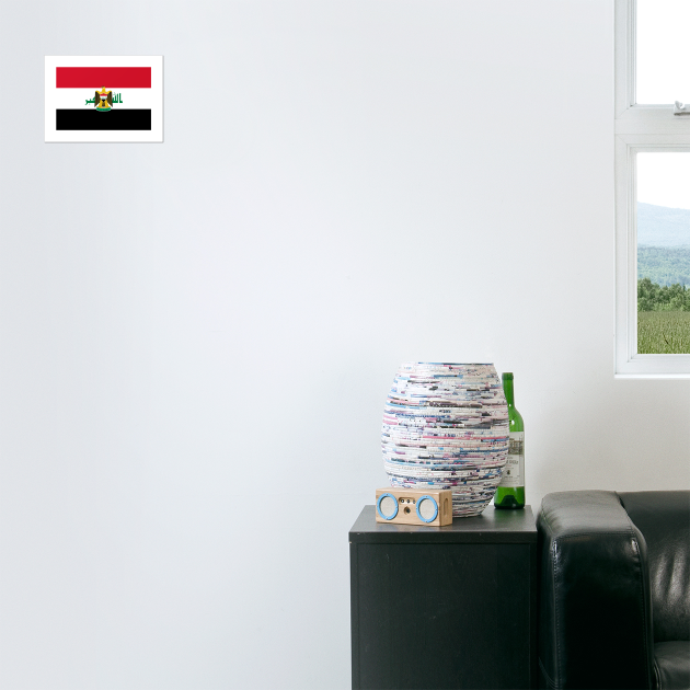 Iraqi Flag by Historia